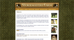 Desktop Screenshot of horsemastersfarms.com
